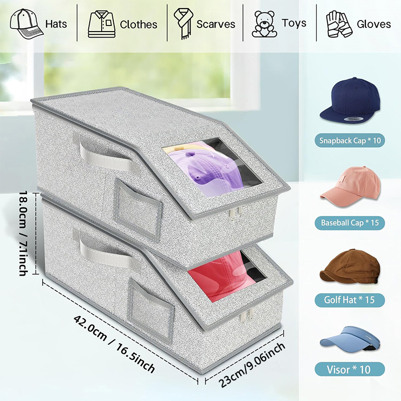 Foldable Zipper Baseball Cap S - Sock Organizer Tray review and price