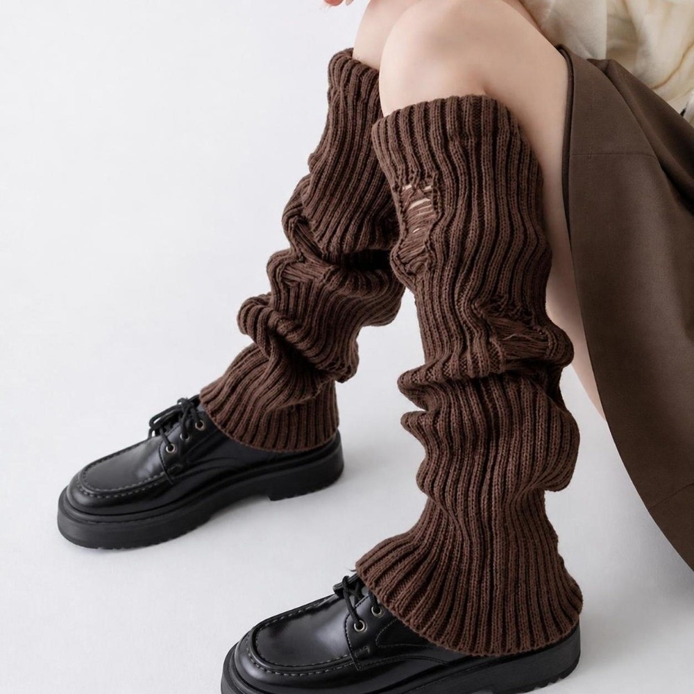 Warm Knit Leg Warmers Stretch  - Boot Sock Slouchy review and price