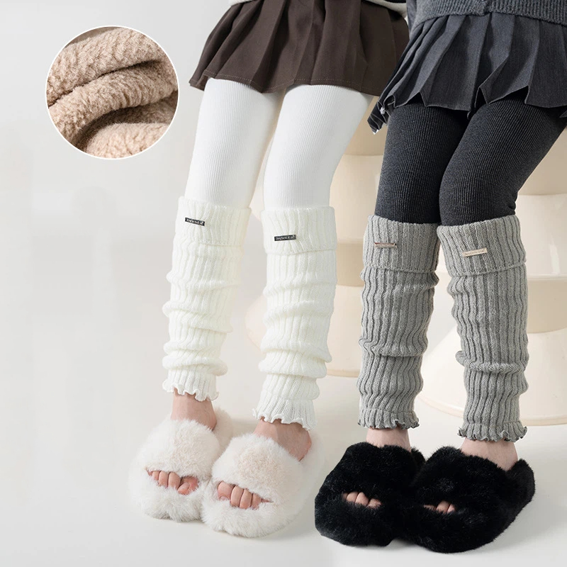 Kids Thermal Thickened Legging - Boot Sock Slouchy review and price