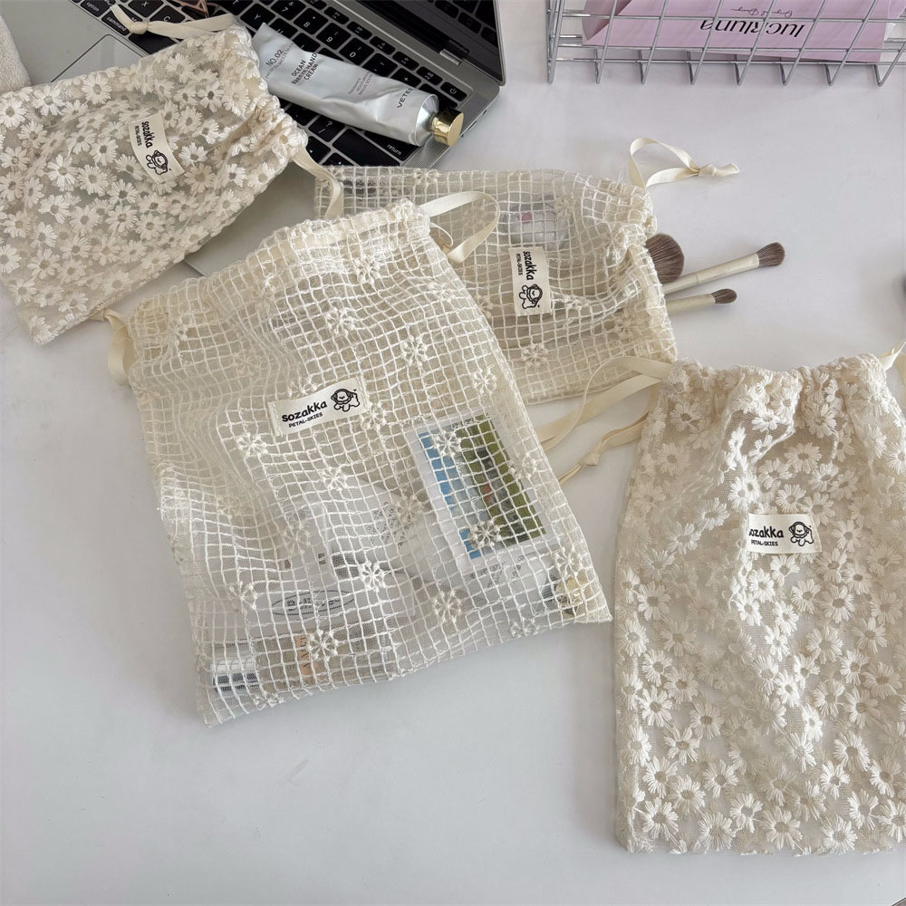 Lace Embroidered Daisy Mesh Dr - Sock Organizer Tray review and price