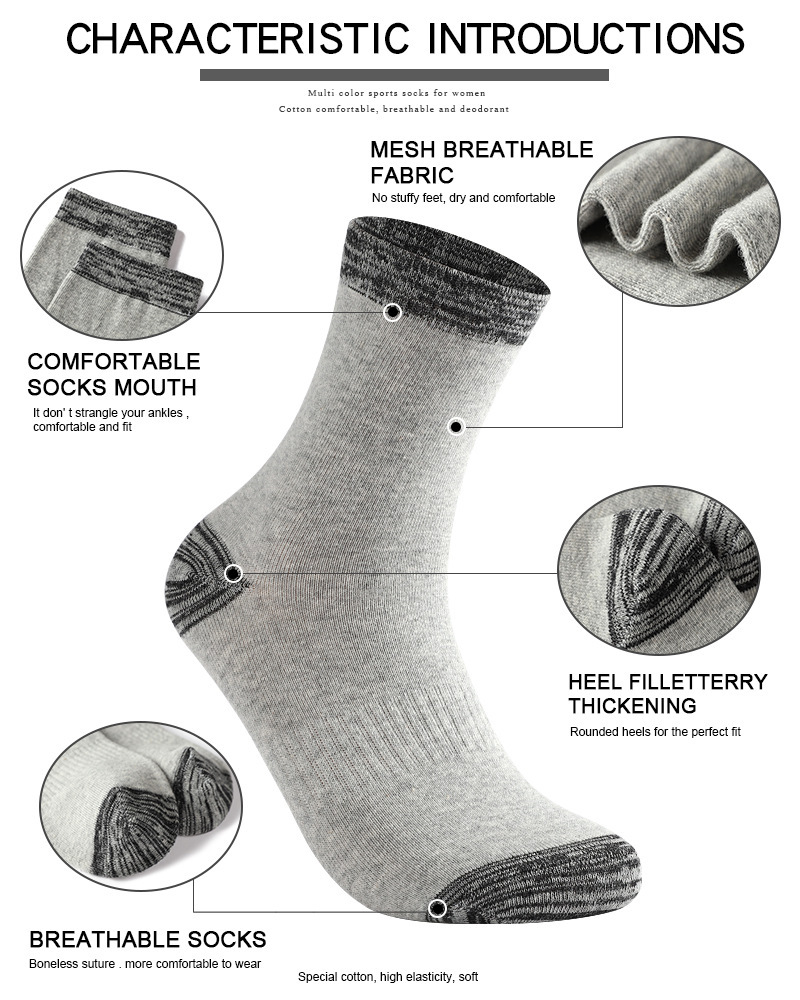 1/5 Pairs Men's Socks Pack Ove - Cotton Crew Sock Pack review and price