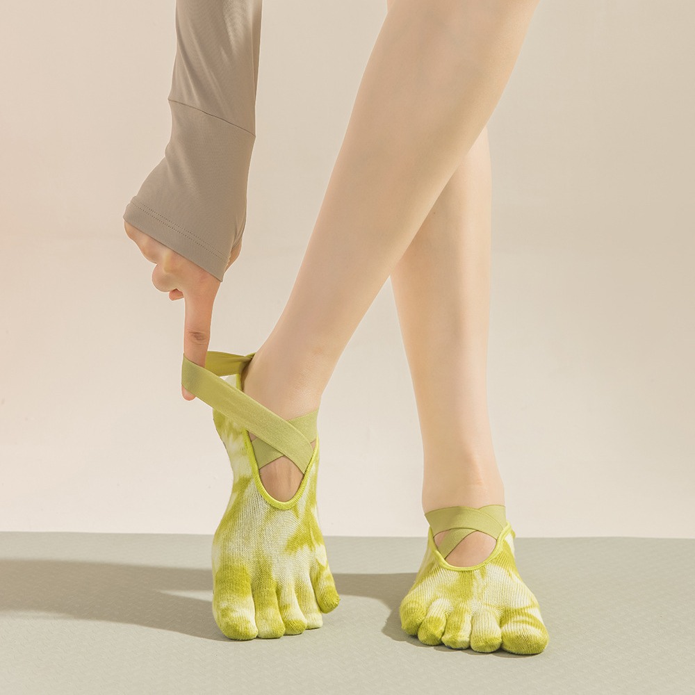 Women's Tie-Dye Five-Finger Gr - Toe Sock Split review and price